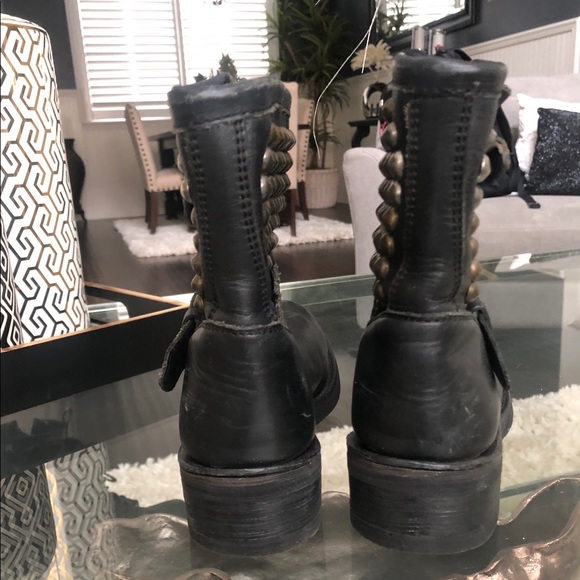 ASH titán studded biker boots - Picture 6 of 13